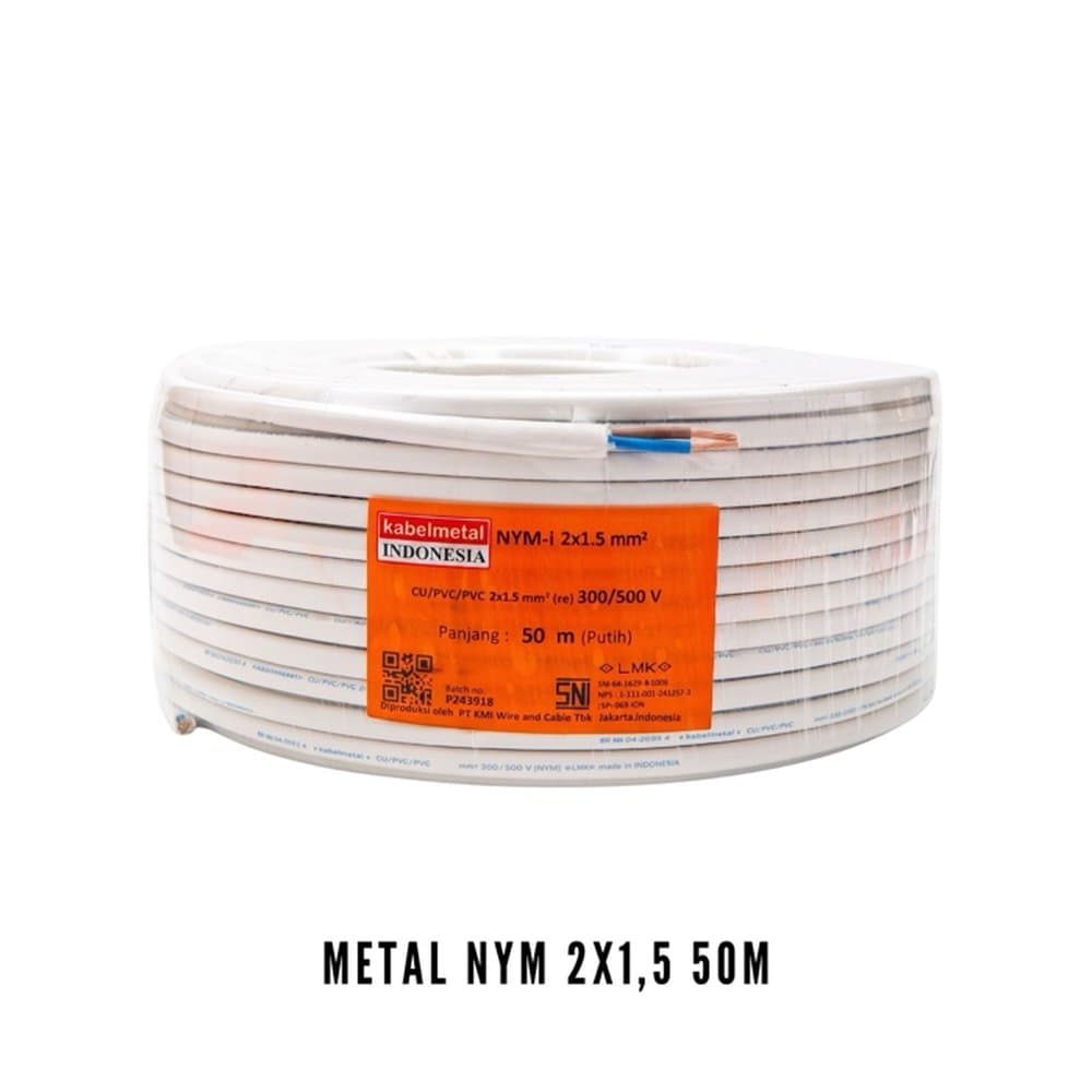 Kabel Metal NYM-i 2x1,5 50M
